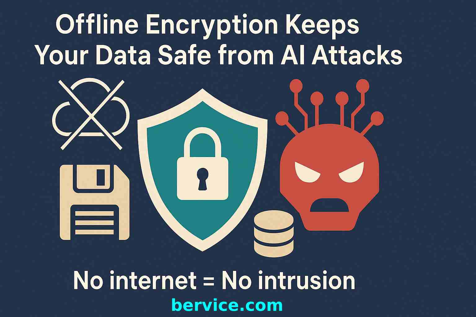 The Advantages of Offline Encryption in Defending Against AI-Powered Attacks