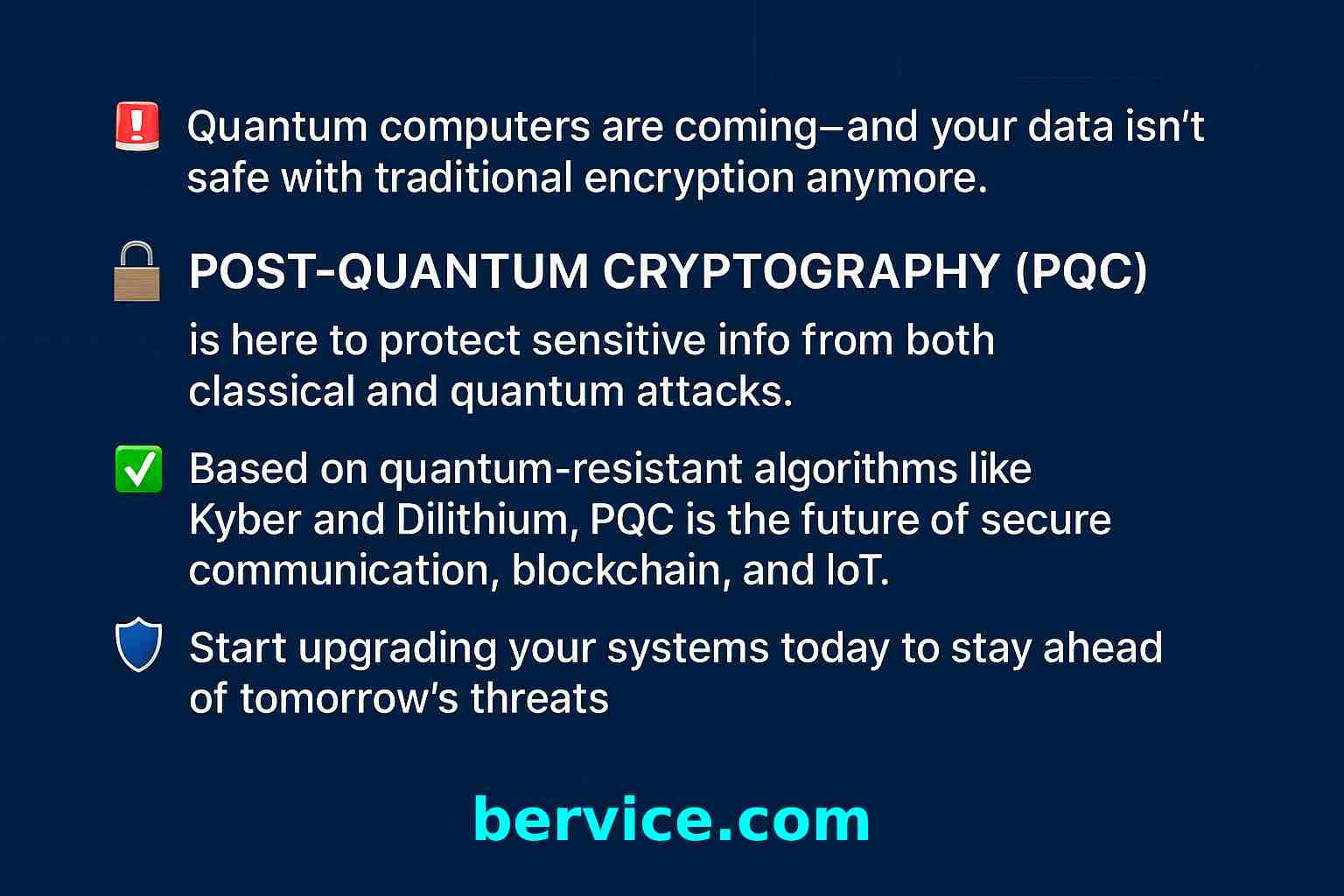 How Post-Quantum Cryptography (PQC) Enhances Information Security