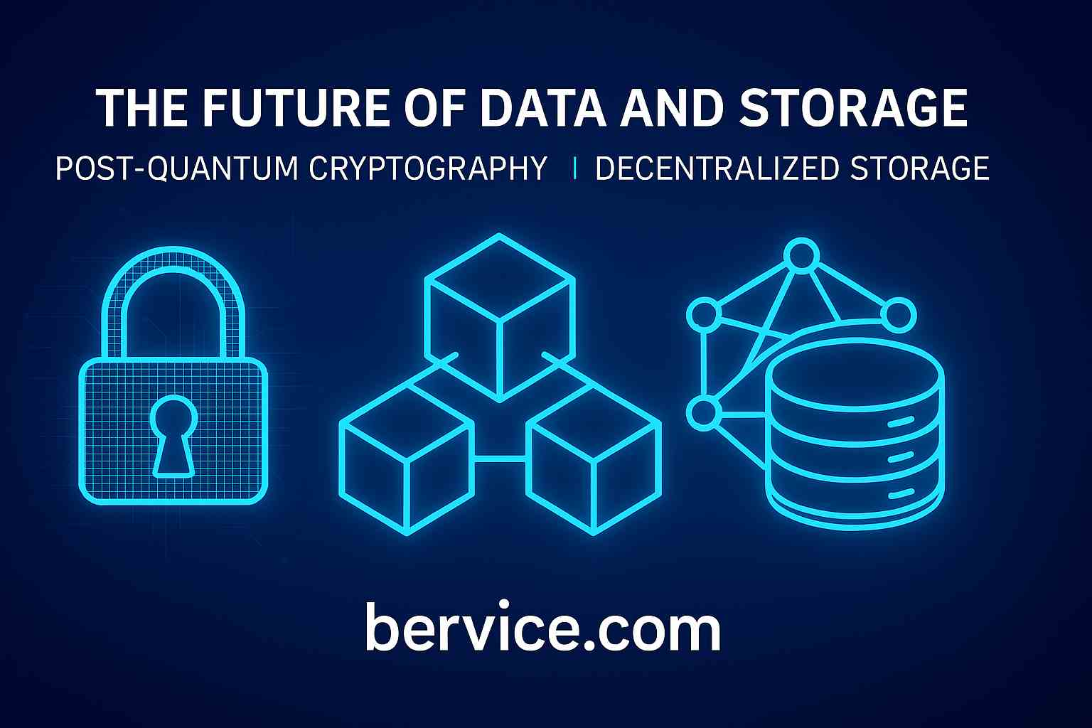 The Future of Data and Storage with Post-Quantum Cryptography, Blockchain, and Decentralized Storage Systems