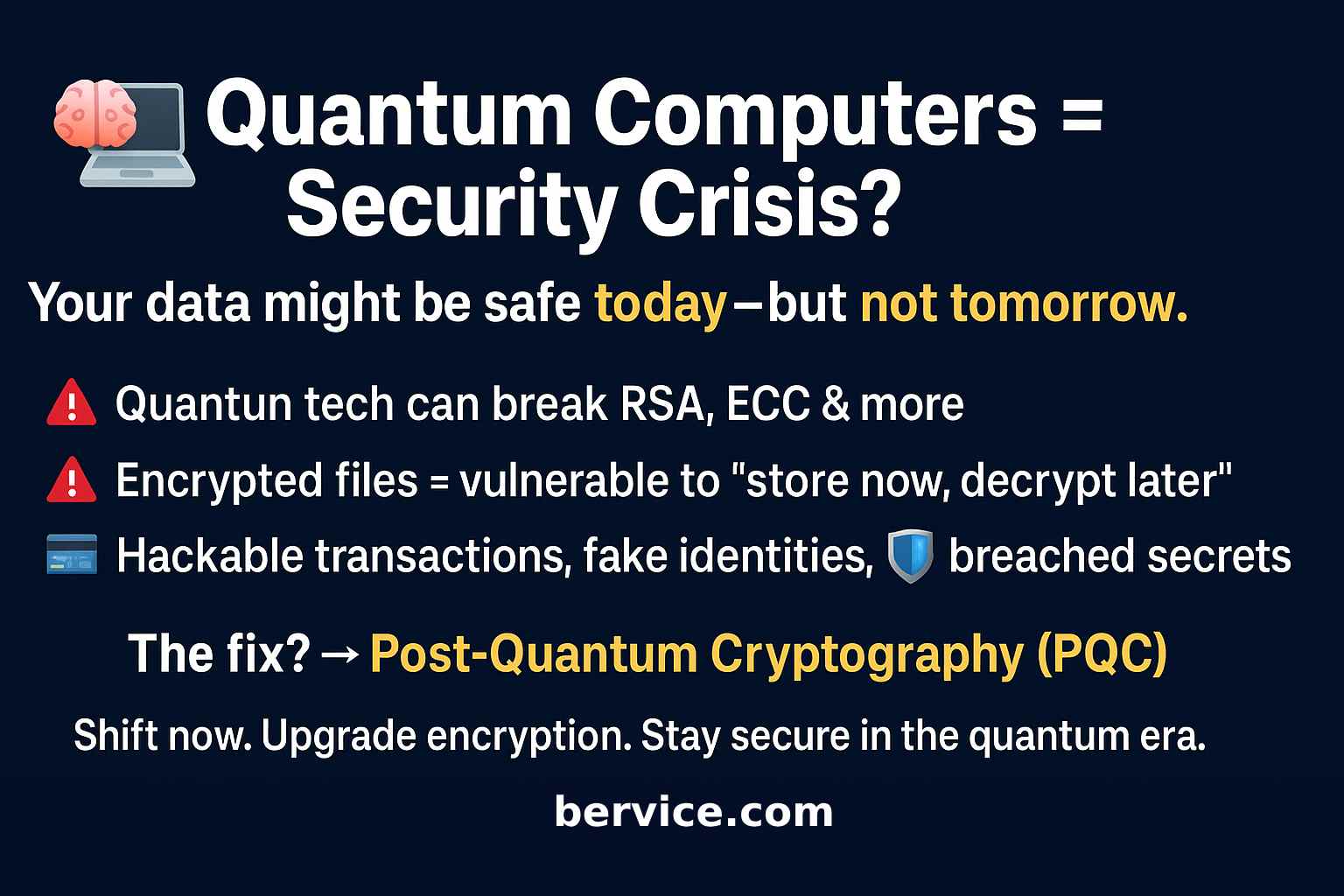 The Looming Threat: What Happens If We Don’t Move Toward Quantum-Resistant Cryptography?