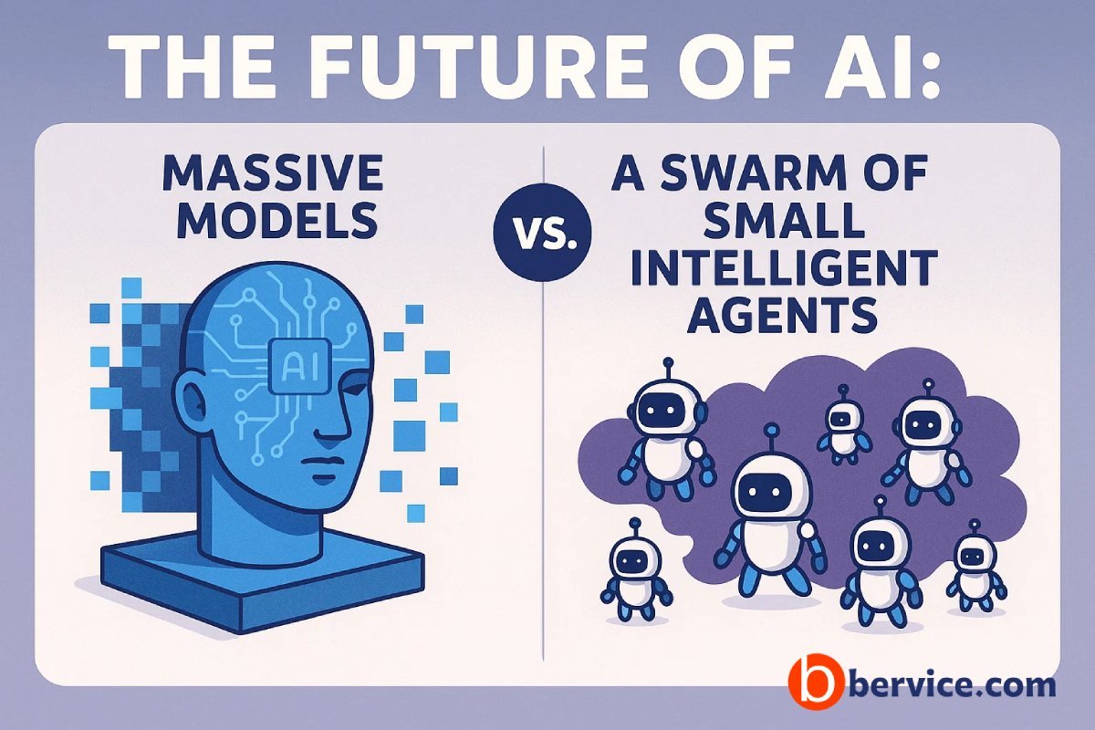The Future of AI: Massive Models or a Swarm of Small Intelligent Agents?