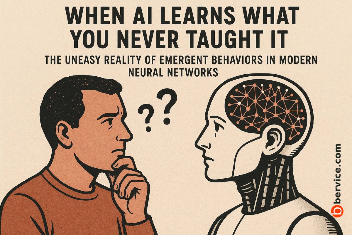 When AI Learns What You Never Taught It: The Uneasy Reality of Emergent Behaviors in Modern Neural Networks
