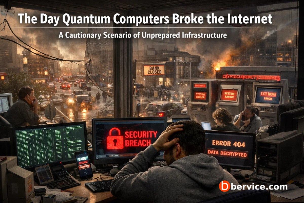 The Day Quantum Computers Broke the Internet
