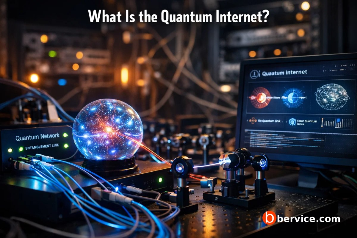 What Is the Quantum Internet?