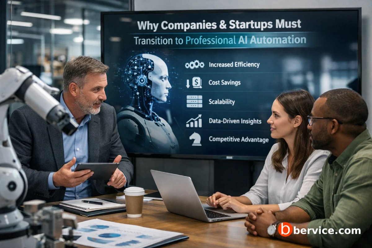 Why Companies and Startups Must Transition to Professional AI Automation