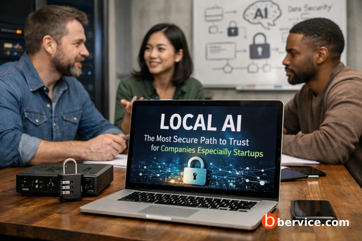 Local AI as the Most Secure Path to Trust for Companies Especially Startups