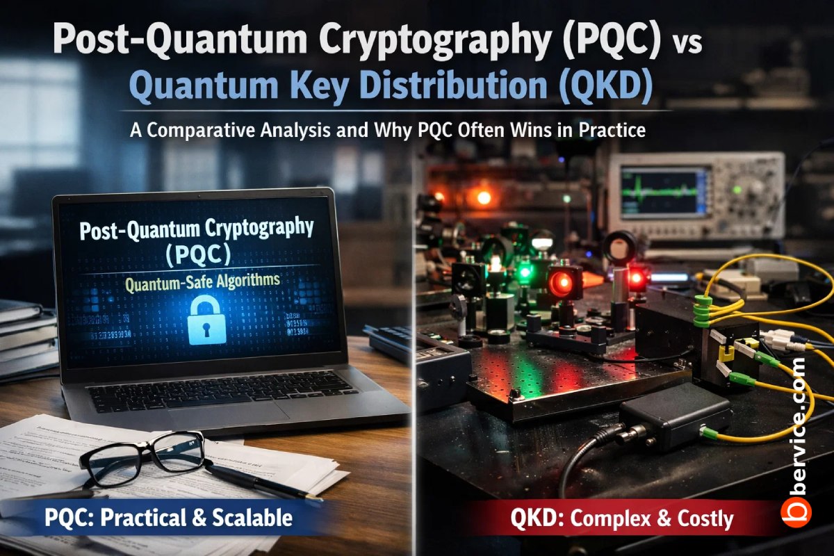 Post-Quantum Cryptography (PQC) vs Quantum Key Distribution (QKD) A Comparative Analysis and Why PQC Often Wins in Practice