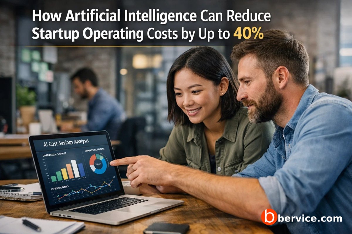 How Artificial Intelligence Can Reduce Startup Operating Costs by Up to 40%
