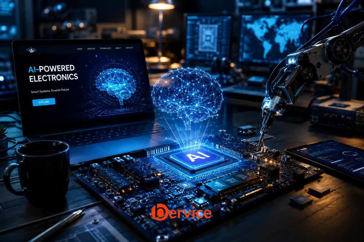 Artificial Intelligence in Electronics: Benefits, Challenges, and the Industries Leading Adoption