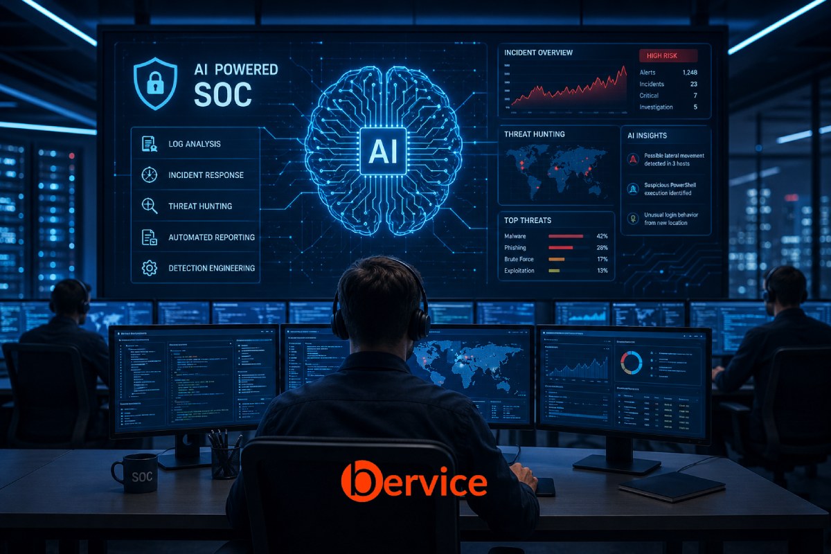 Building an AI Powered Security Operations Center (SOC)